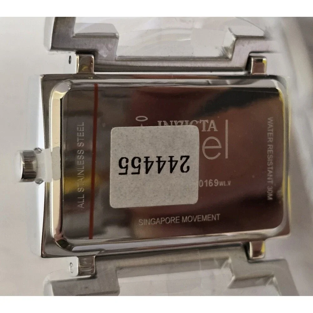 Invicta Angel Unisex Watch Rectangle 36 X 25mm Steel 50169 Brand New